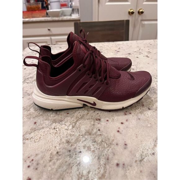Nike Air Presto Prm Night Maroon Sneaker sz 7 EUC - Picture 1 of 6
